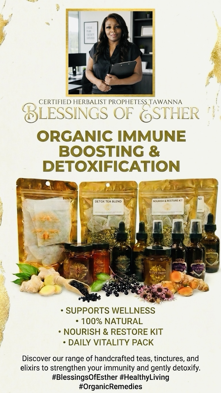 Organic Immune Boosting & Detoxification